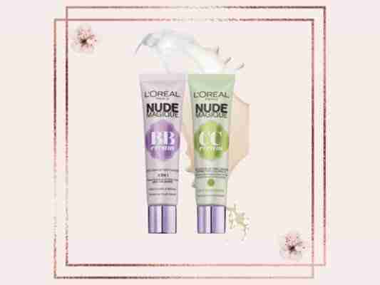 BB Cream e CC Cream Nude Magique L’oreal Paris