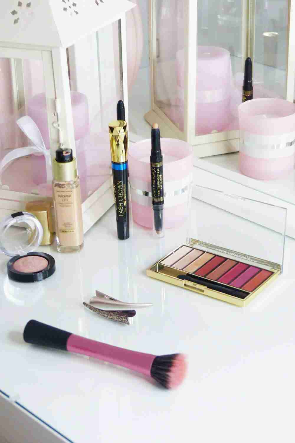 Make up natural glam con Max Factor