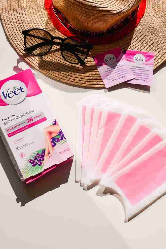 Come ottenere una pelle liscia con Easy Gel Strisce Depilatorie Veet