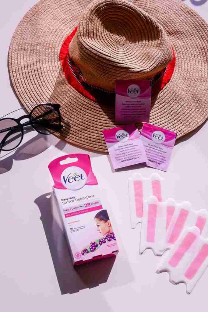 Come ottenere una pelle liscia con Easy Gel Strisce Depilatorie Veet