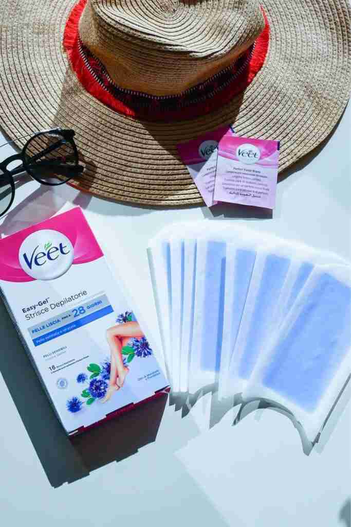 Come ottenere una pelle liscia con Easy Gel Strisce Depilatorie Veet