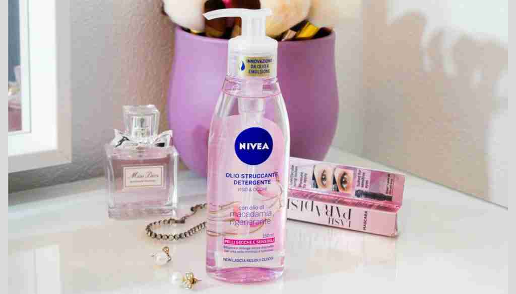 Nuovo Nivea Olio Struccante Detergente Viso e Occhi