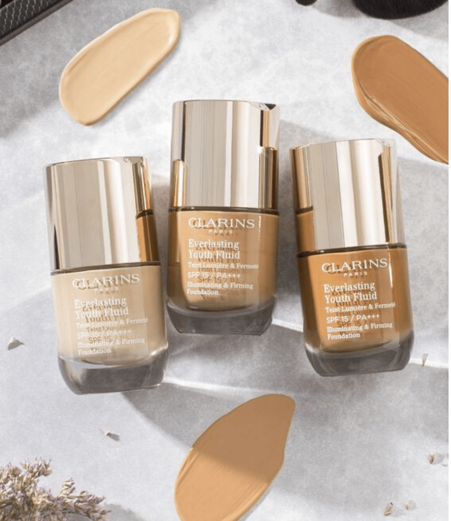 Nuovo fondotinta liquido Clarins Everlasting youth fluid