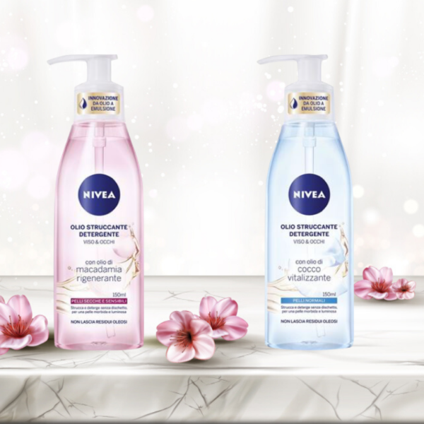 NUOVO NIVEA OLIO STRUCCANTE DETERGENTE VISO E OCCHI