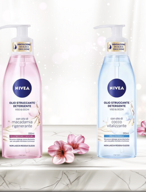 NUOVO NIVEA OLIO STRUCCANTE DETERGENTE VISO E OCCHI