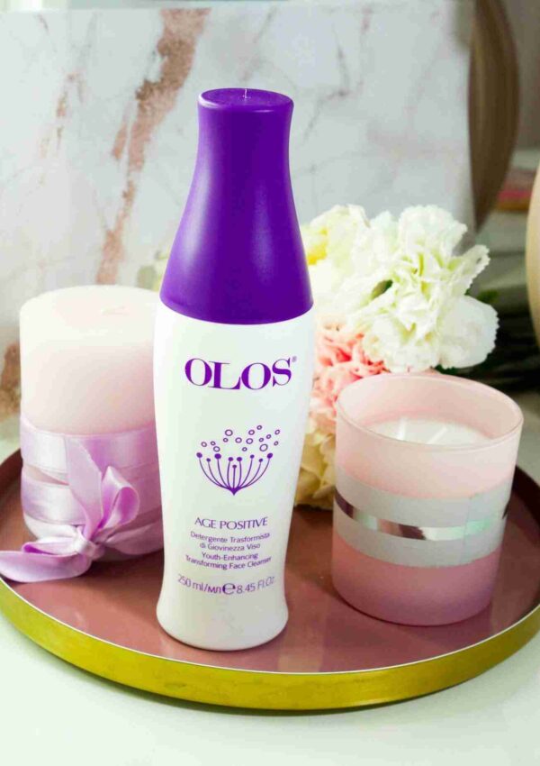 Olos AGE POSITIVE detergente trasformista di giovinezza viso