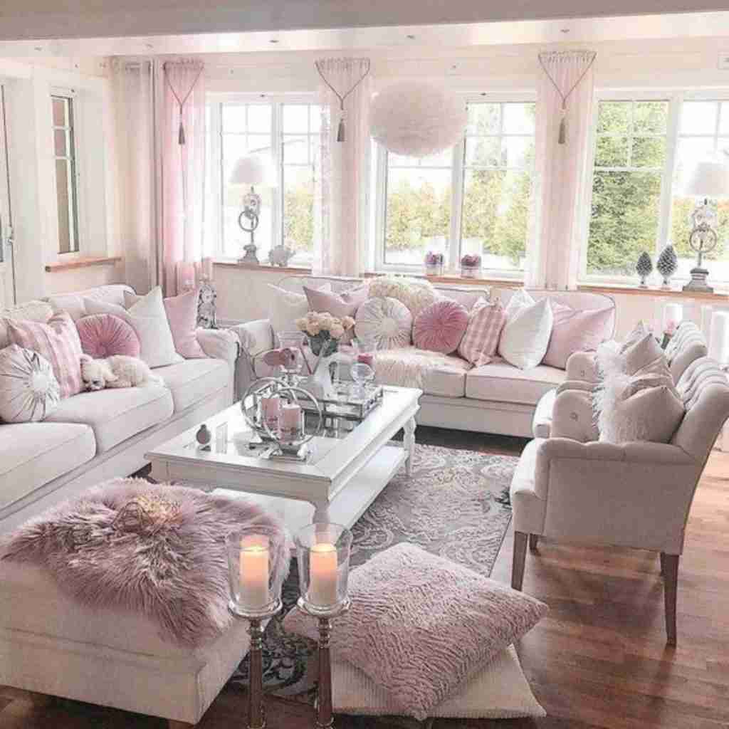 Come arredare il salotto in stile shabby chic