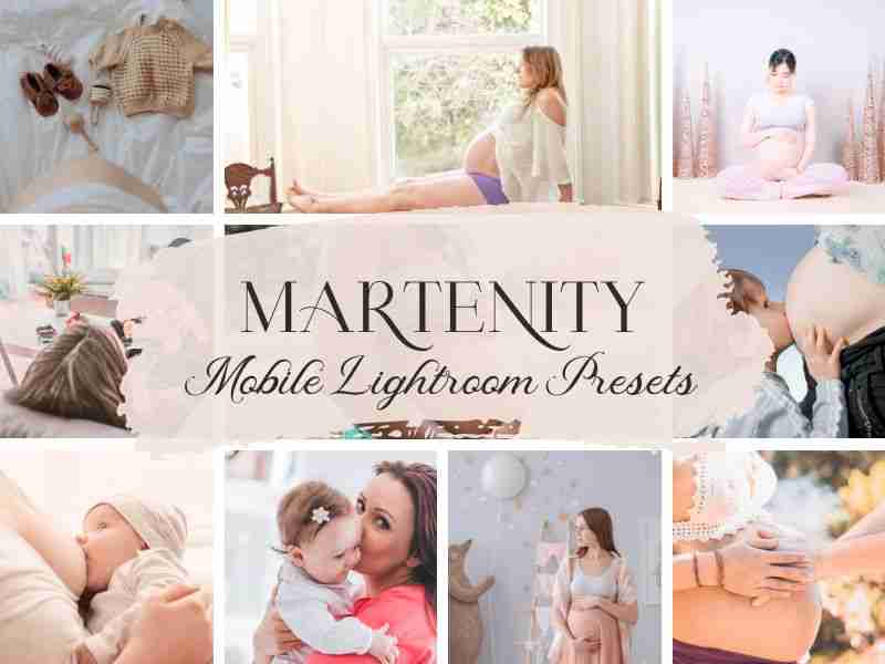 Collezione maternity preset lightroom mobile