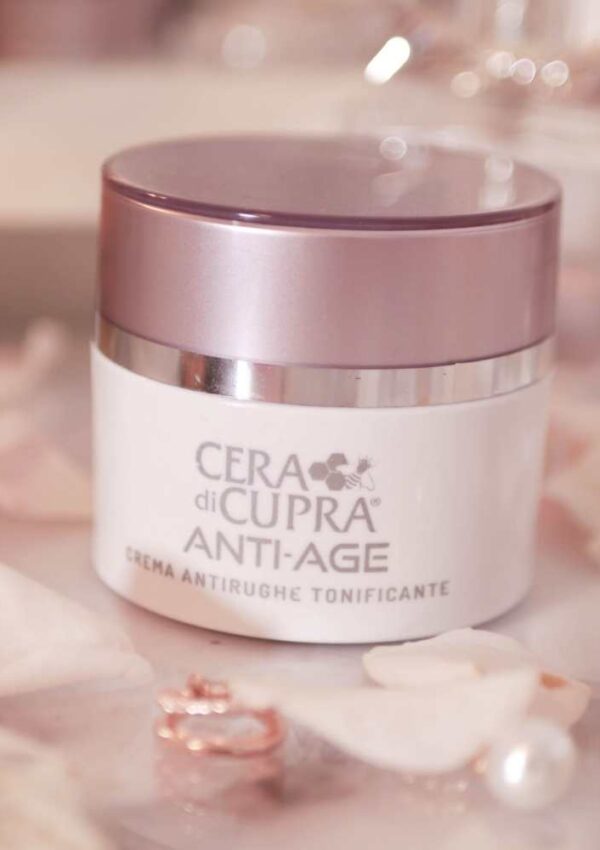 Cera di cupra crema anti-rughe tonificante