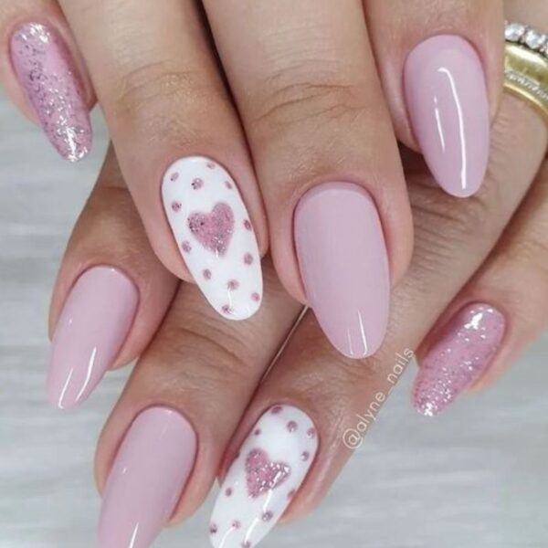 Nail Art romantiche per San Valentino