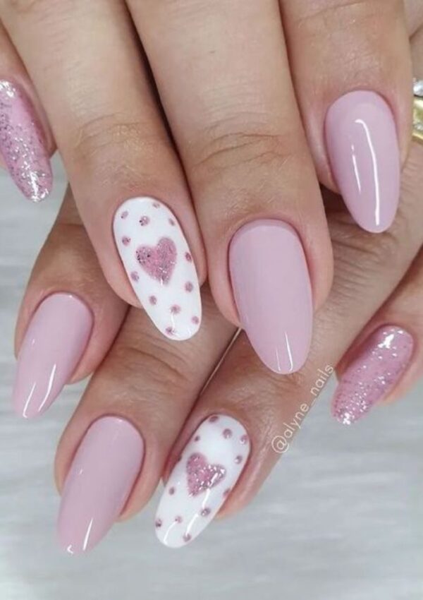 Nail Art romantiche per San Valentino