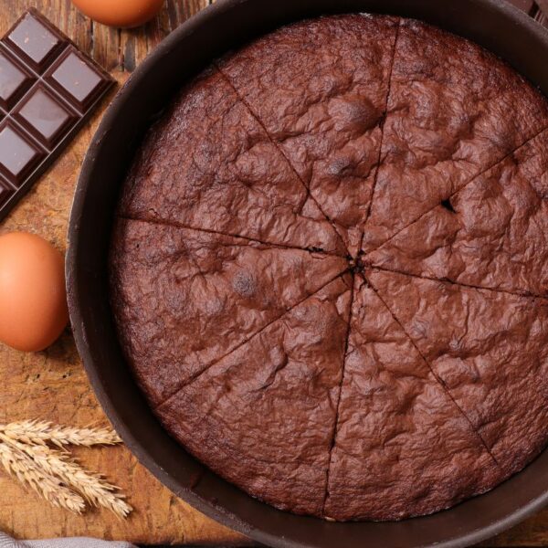 Torta semplice al cioccolato