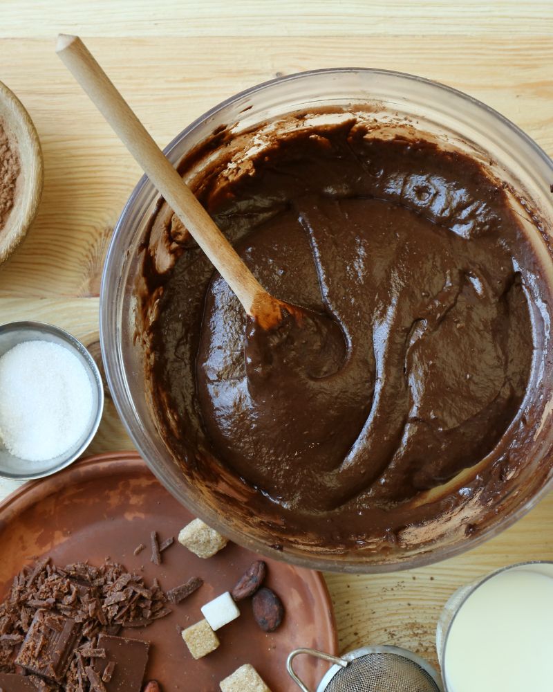 Torta semplice al cioccolato
