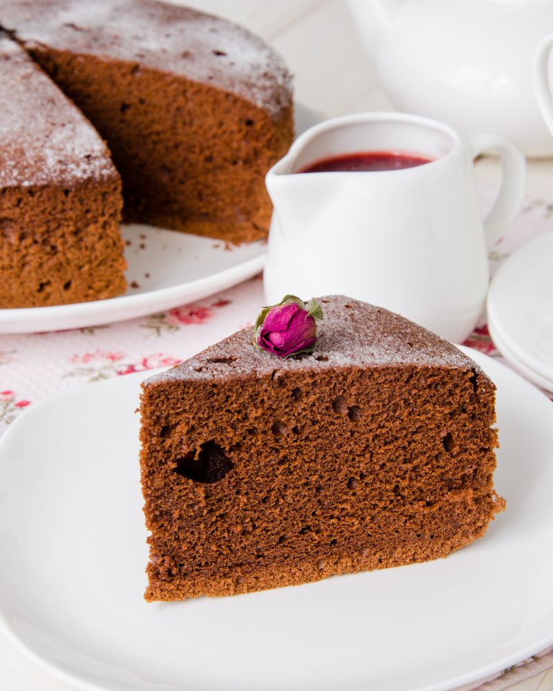 Torta semplice al cioccolato
