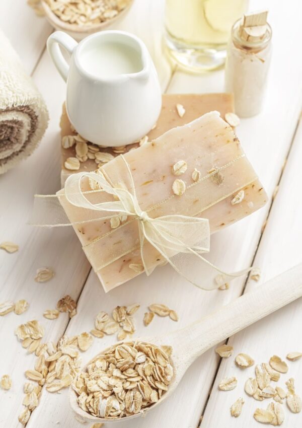 Sapone all'avena e al latte fatto in casa