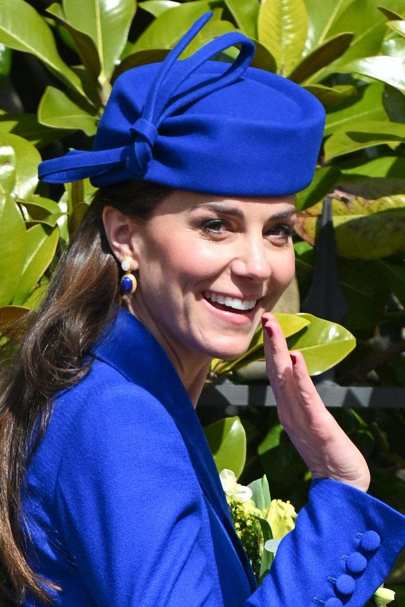Kate Middleton e le unghie rosse a Pasqua