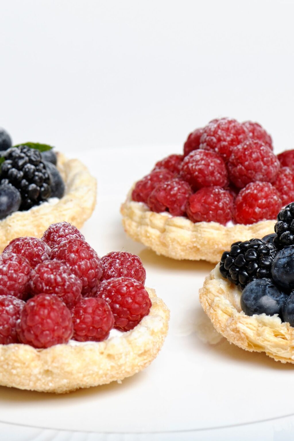 Crostatine di sfoglia alla frutta