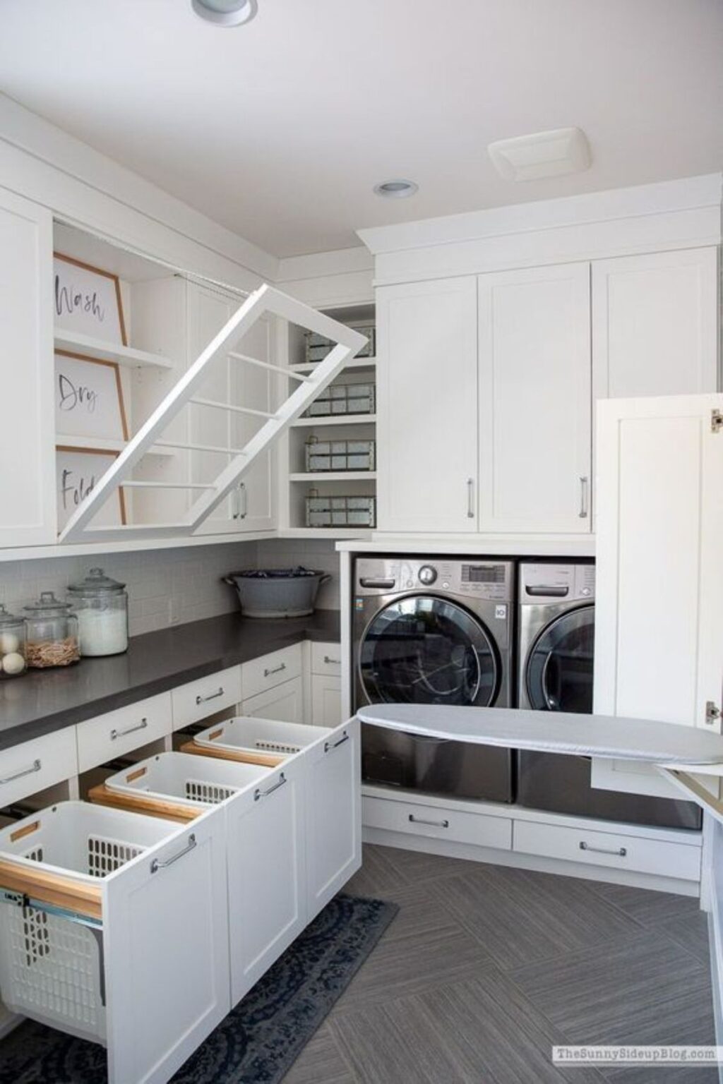 Come trasformare un angolo della tua casa in una lavanderia funzionale
