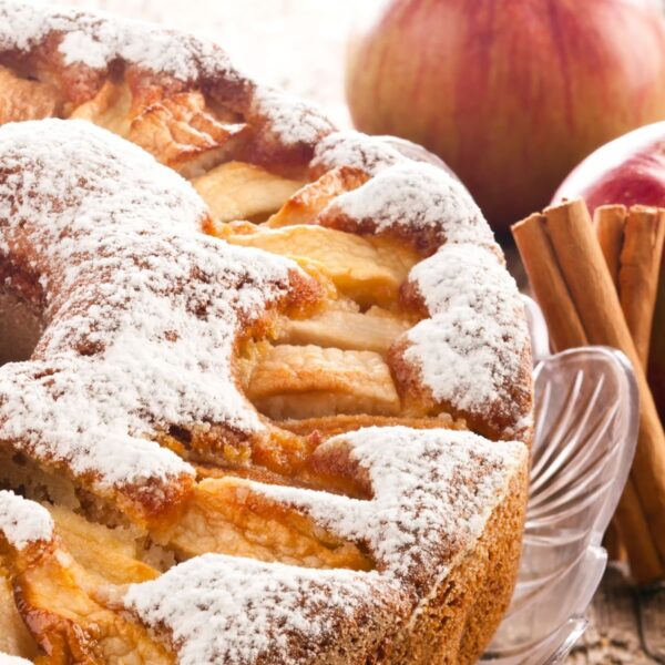 Torta di mele senza burro