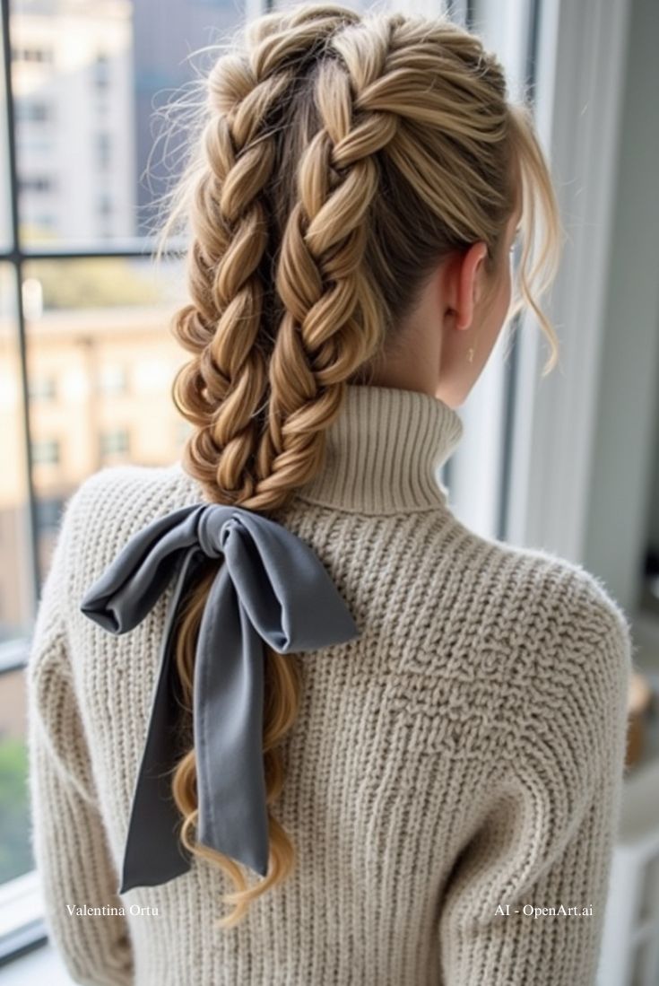 Fiocchi tra i capelli: Le acconciature più trendy