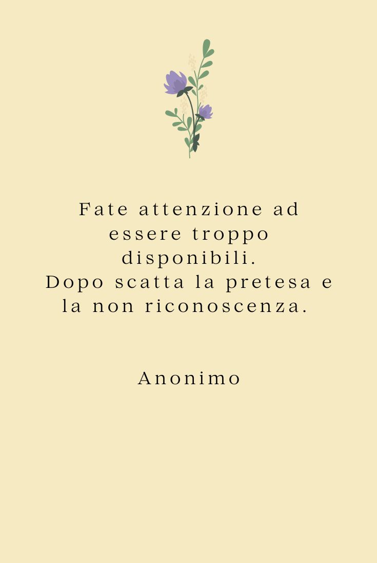 Troppo Buona, Troppo Disponibile? Il Filo Sottile tra Generosità e Non Riconoscenza