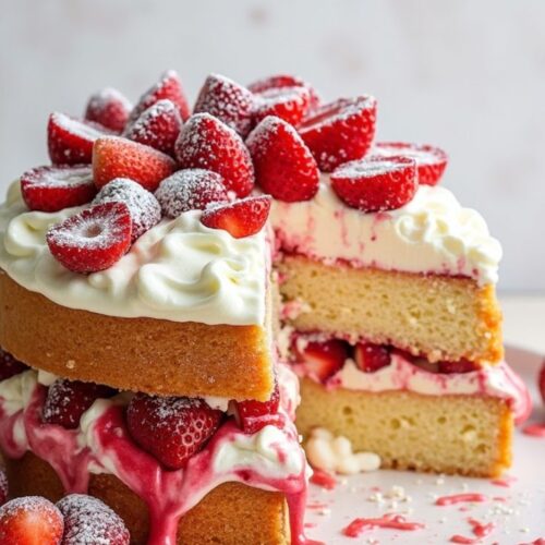 Torta Fragole e Panna Soffice: La Ricetta Classica che Profuma d'Amore