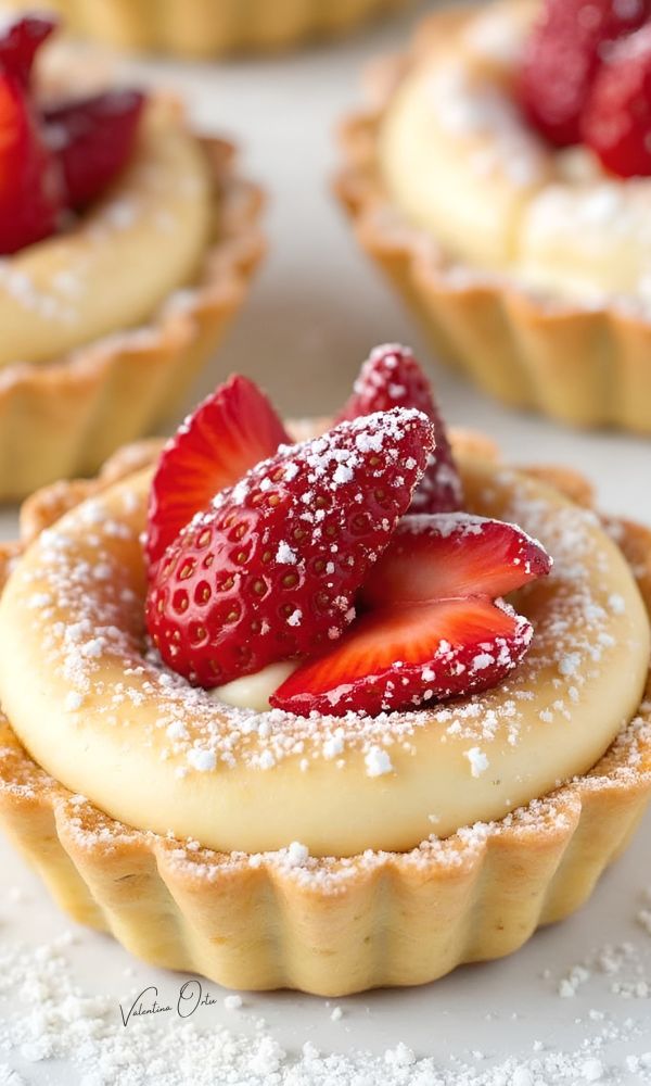 Mini Crostatine con Mousse al Cioccolato Bianco: La Ricetta Chic e Golosa