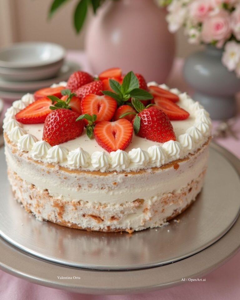 Torta alle Fragole con Crema Soffice: Ricetta di un Sogno Primaverile