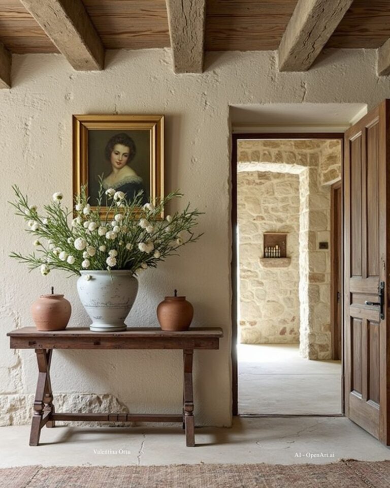 Bentornata a Casa: Idee per un Ingresso di Campagna Accogliente e Ricco di Anima
