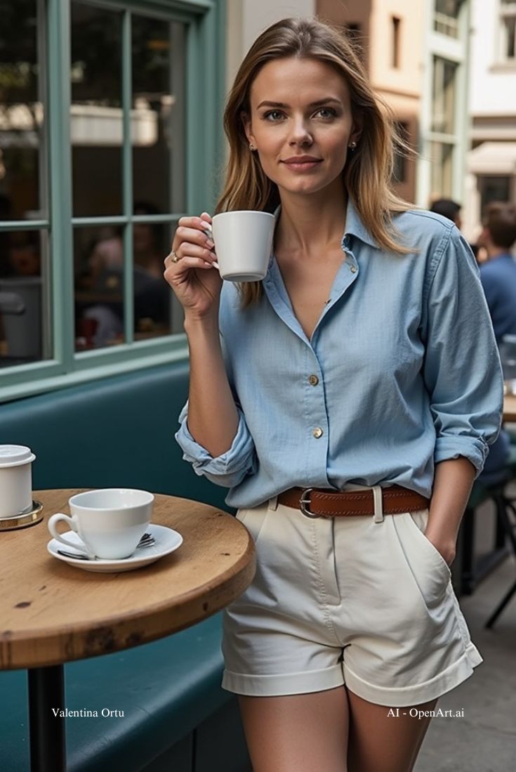 La Camicia Estiva: l'Alleata di Stile per un'Eleganza Fresca e Spontanea