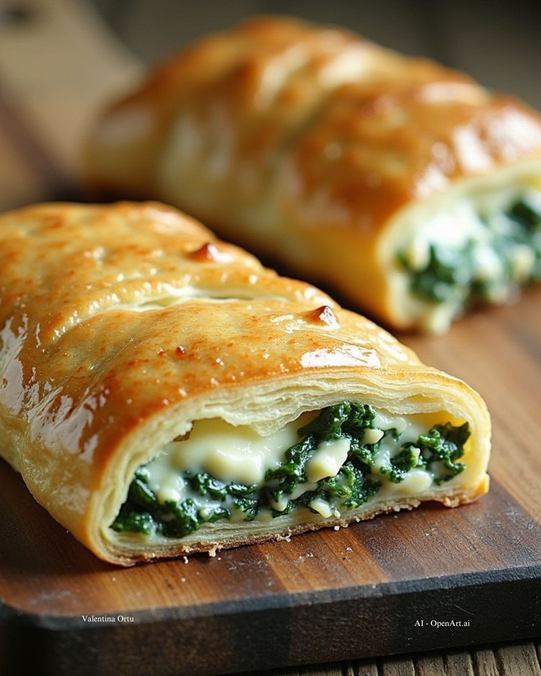 Strudel Salato Spinaci e Cuore Filante: la Ricetta che Salva la Serata (con Stile!)