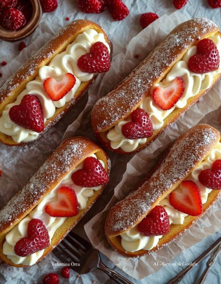 Soffici Brioche con Panna e Fragole: la Ricetta per una Coccola Golosa