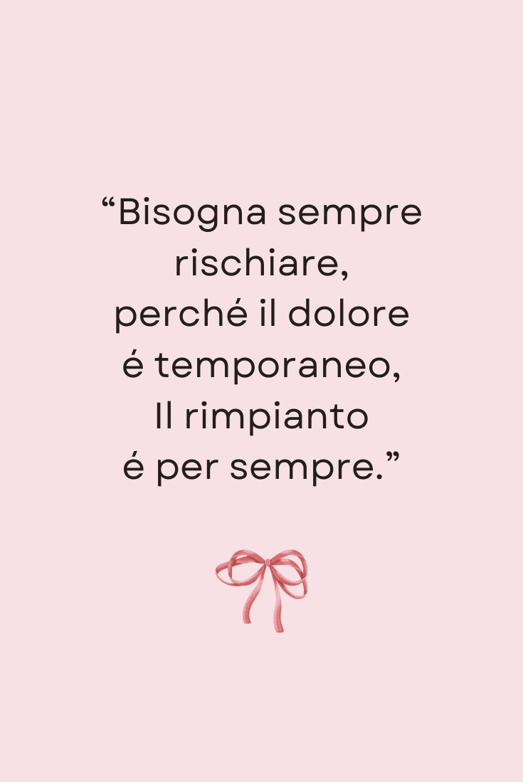 Il Rimpianto di Ciò che non È Stato: l'Arte di Rischiare per Vivere Davvero